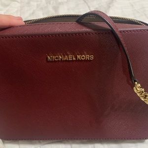 Burgundy MKpurse